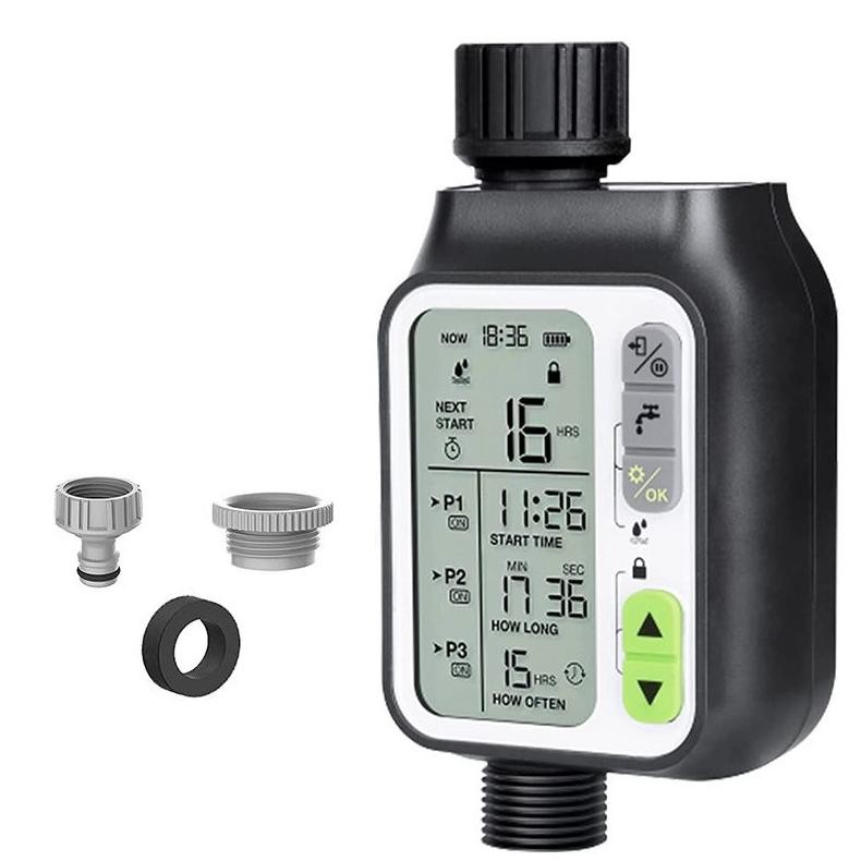 Premium Water Timer Digital Irrigation Timer Automatic Garden Irrigation Program Sprinkler High Qual