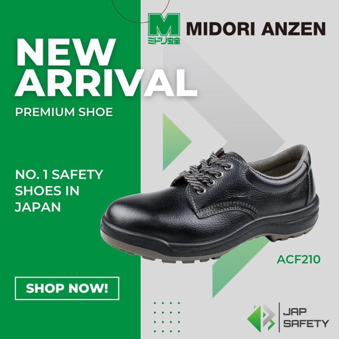 Sale Midori Anzen Acf210 Sepatu Safety / Safety Shoes