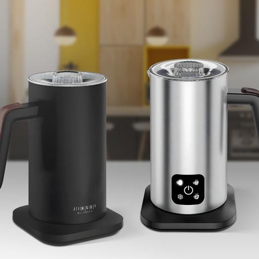 Lk Frother Steamer Susu Elektrik Otomatis Panas Dingin 350Ml Mf350