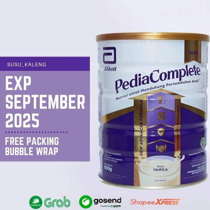 

PediaComplete Vanilla 850 gr | Grab&Gojek GS
