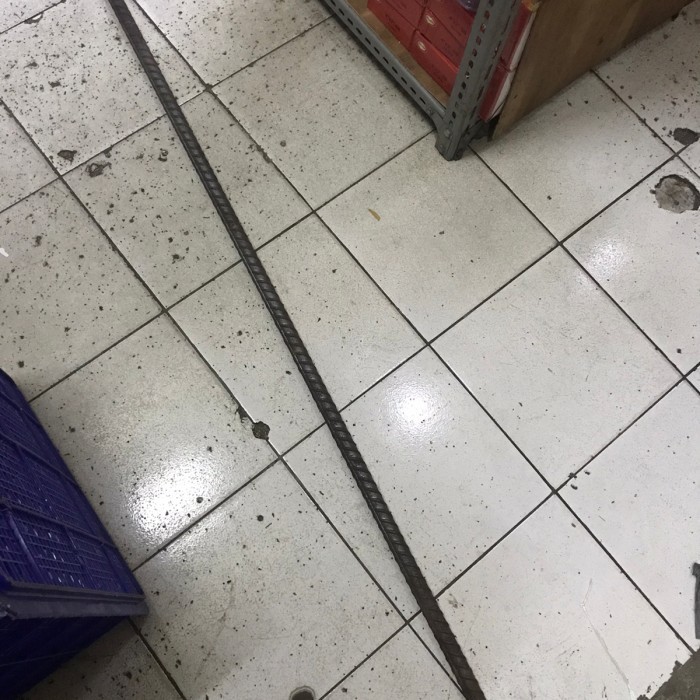 Linggis Besi Ulir 25Mm Panjang 150Cm Hemat