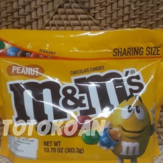 

M&M'S M&M Peanut Chocolate Candies Sharing | Cokelat 303,3 Gr