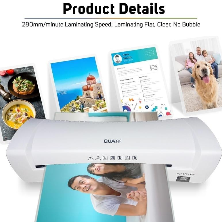 

Sale Mesin Laminasi merek QUAFF (MINI) ukuran A4 laminasi maksimal 125micSL-200 Viral