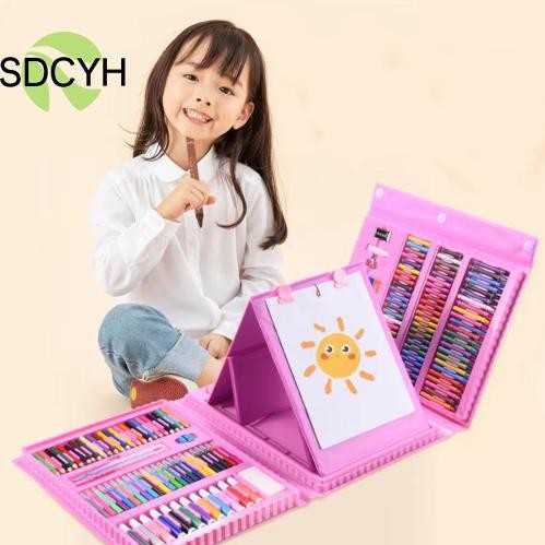 

GA24 SDCYH Crayon Anak 208pcs / Set Alat Mewarnai Terlaris