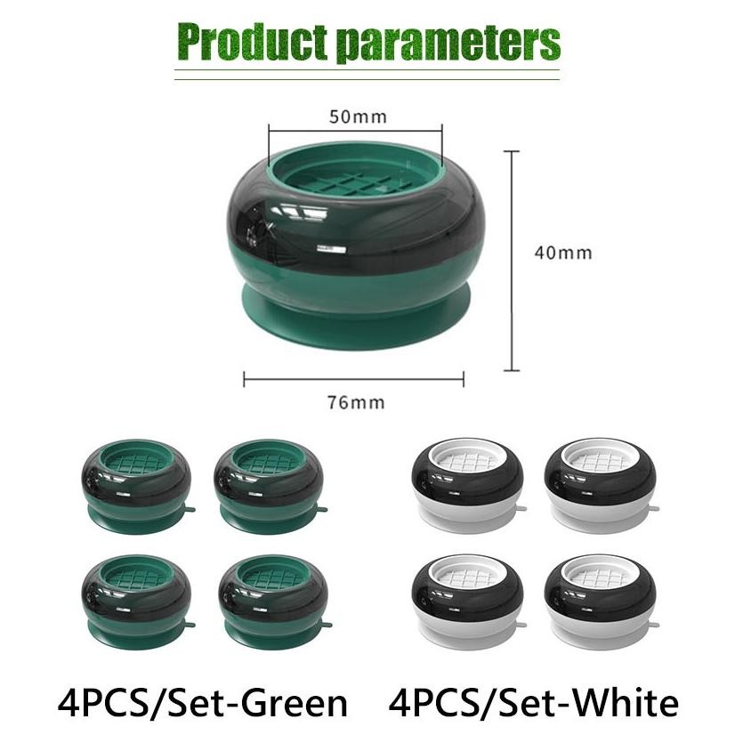 Mesin Cuci & Pengering Lainnya (PER 1 PC) Alas Kaki Mesin Cuci Kulkas Universal Anti Slip dan Anti G