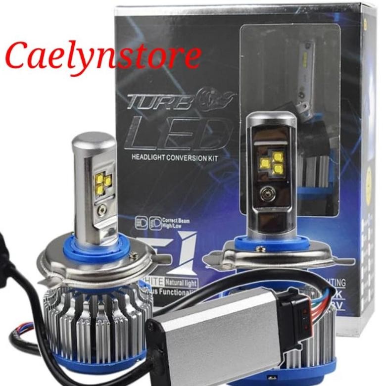 PROMO Lampu Mobil LED Turbo LED H4 Hi Low H11 ORIGINAL Headlamp