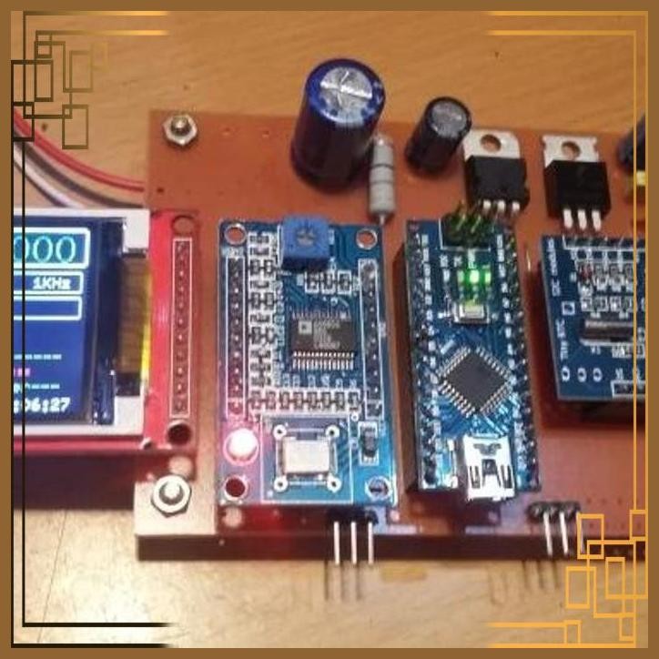 [SPL] KIT DDS AD9850 LCD SPI 1.8" SSB BITX RTC MEMORY CONTROLLER DISPLAY