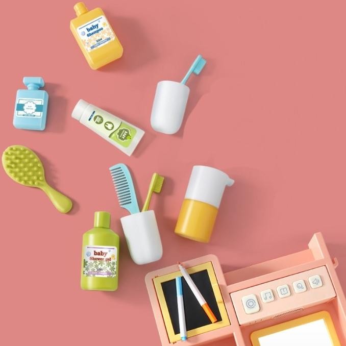 oiu Mainan anak wastafel wash sink mainan sikat gigi cuci tangan TERLARIS