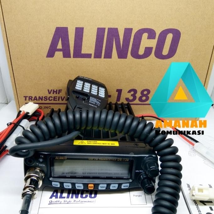 radio rig alinco dr 135 vhf