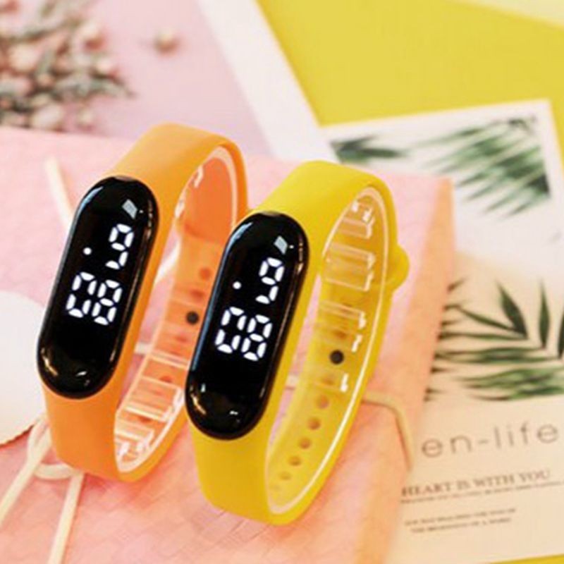Electronic Watch Luminous Waterproof Bracelet WatchM3ledSports Couple Simple Fashion Children Youth 
