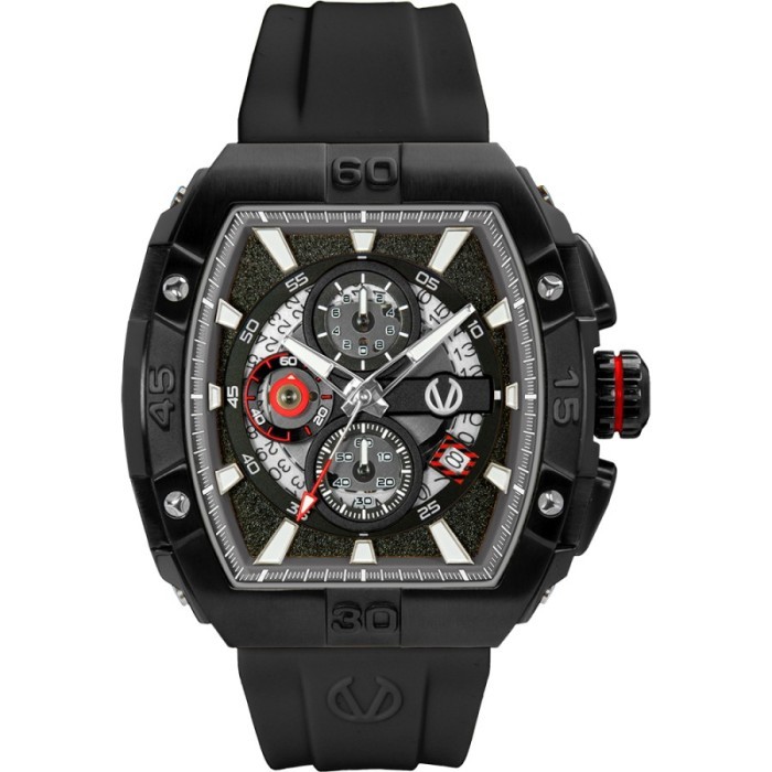 Jam Tangan CHRIST VERRA Pria Original CV 53606G-36 BLK