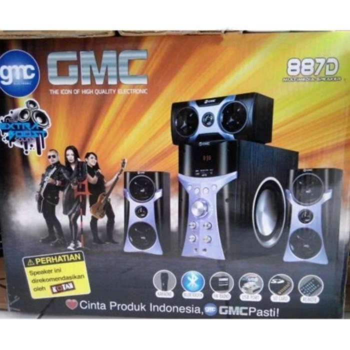 Open DS] Speaker multimedia bluetooth GMC 887D