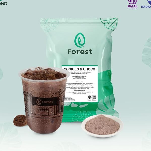 

Bubuk Numan Cookies And Choco Powder - Forest Bubble Drink