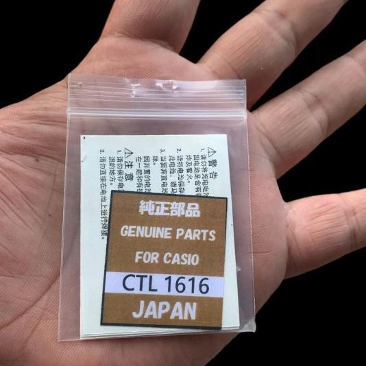 Batre Baterai Jam Tangan Casio Solar Ctl1616 Japan
