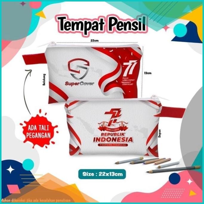 

Tempat Pensil Dompet Alat Tulis Pensil Pouch Souvenir Custom 140BZ4 t