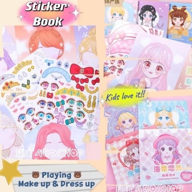 

IQR-914 Buku Stiker Anak / Sticker Activity Book/ Reusable Sticker Mainan Anak Termurah
