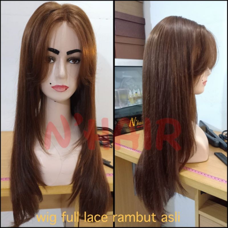 WIG PREMIUM RAMBUT ASLI