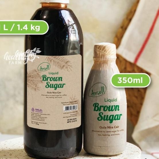 

Ansell Gula Kelapa Cair / Brown Sugar /Gula Merah Cair 1L/1.4Kg