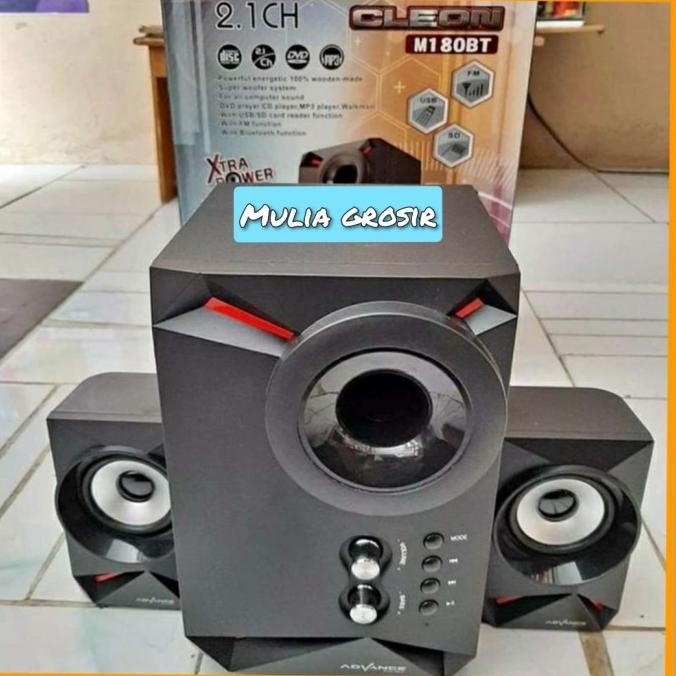 BEBAS ONGKIR - Speaker Advance M180Bt Cleon Speaker Aktif Speaker Advance M180 BT