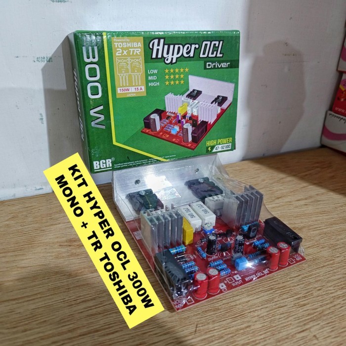 }}}}}}] Kit Power Mono Hyper OCL 300W 300 Watt + Tr Toshiba Ori BELL BGR