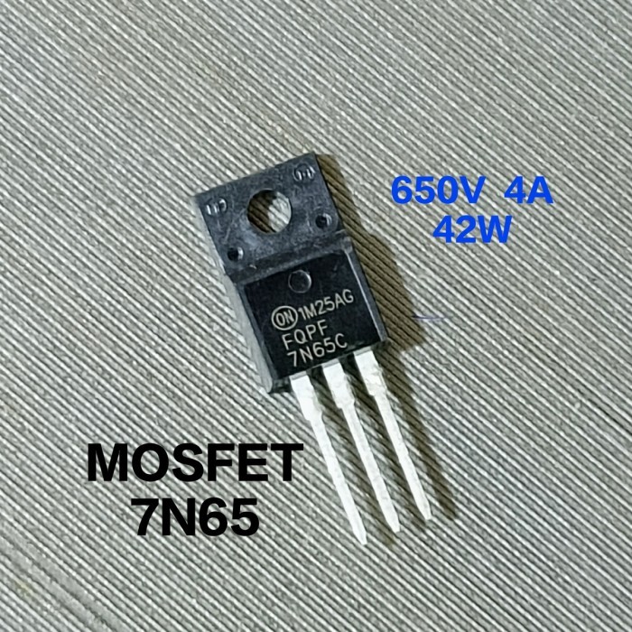 Produk Terbaik] Tr Transistor Mosfet 7N65 (7 N65 7 N 65 7N 65) Original Asli