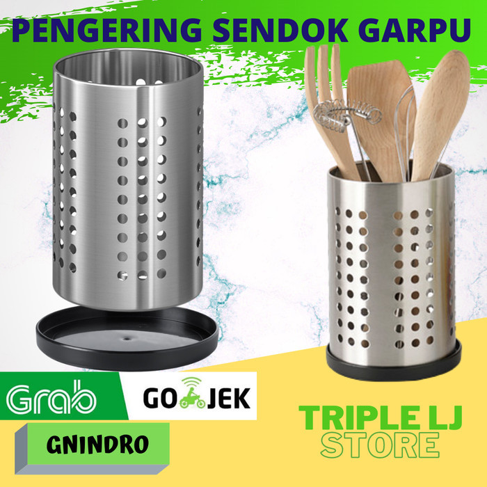 

Terbaru Wadah Peniris Sendok Garpu Pengering Peralatan Makan Tempat Tatakan - PENDEK 135 Limited