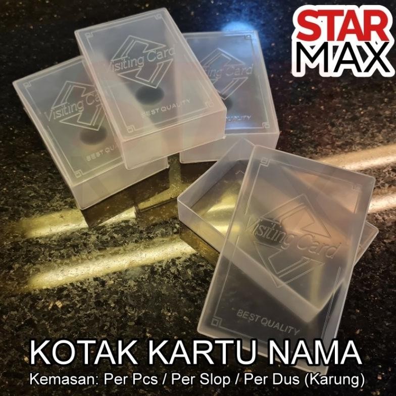 

Original Kotak Kartu Nama | Per Slop Isi 100 Pcs Cuci Gudang