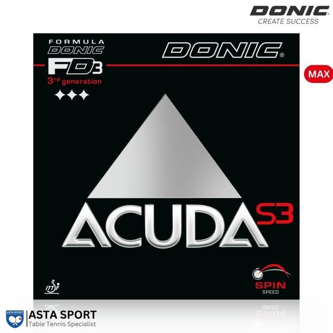 Donic Acuda S3 / karet bet pingpong