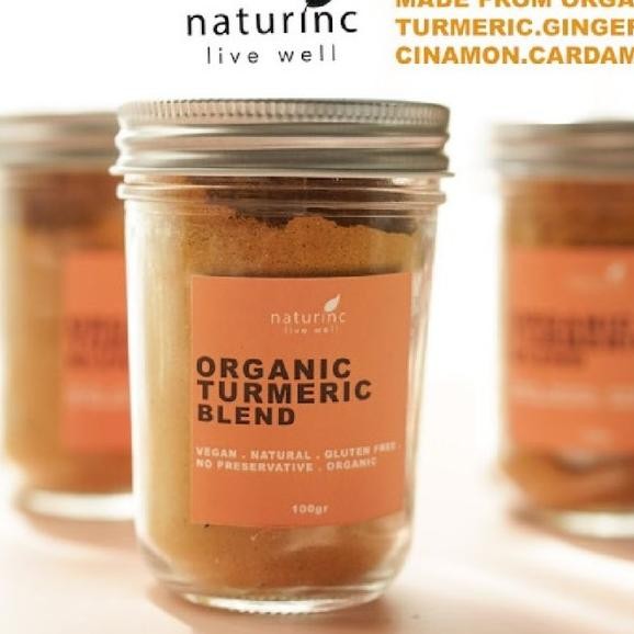 

Naturinc, Organic Turmeric Blend Latte Golden Lk Kunyit Jahe