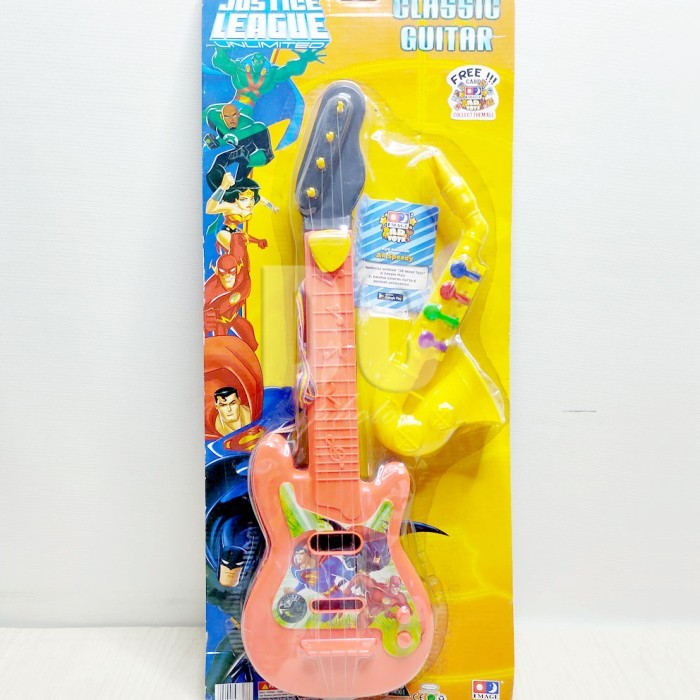 TERJAMIN Classic Guitar 8817 Mainan Alat Musik Anak Gitar Saxophone Terompet