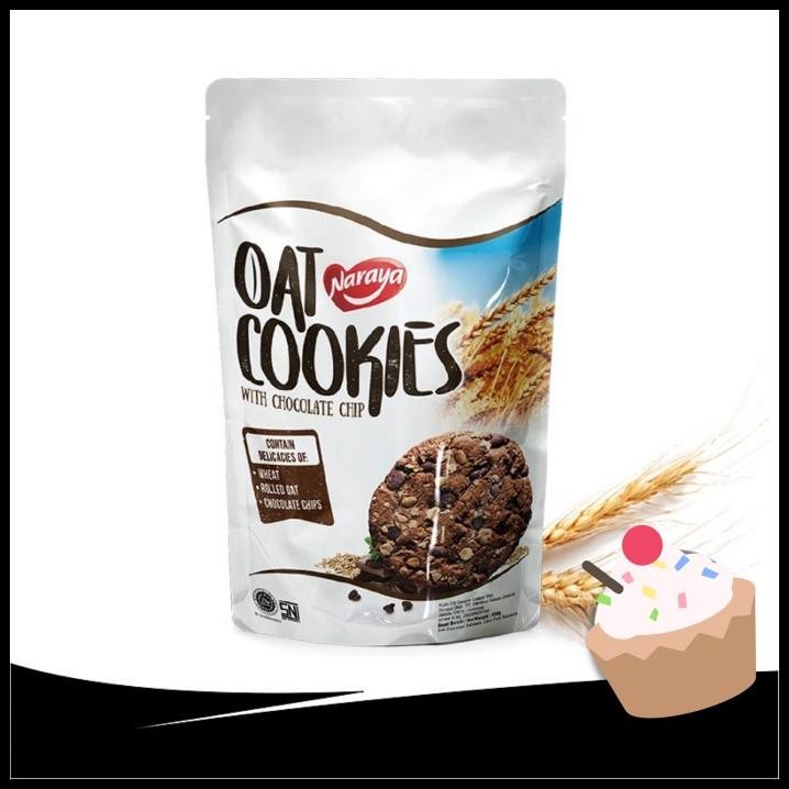 

Naraya Oat Cookies With Chocolate Chip 150G