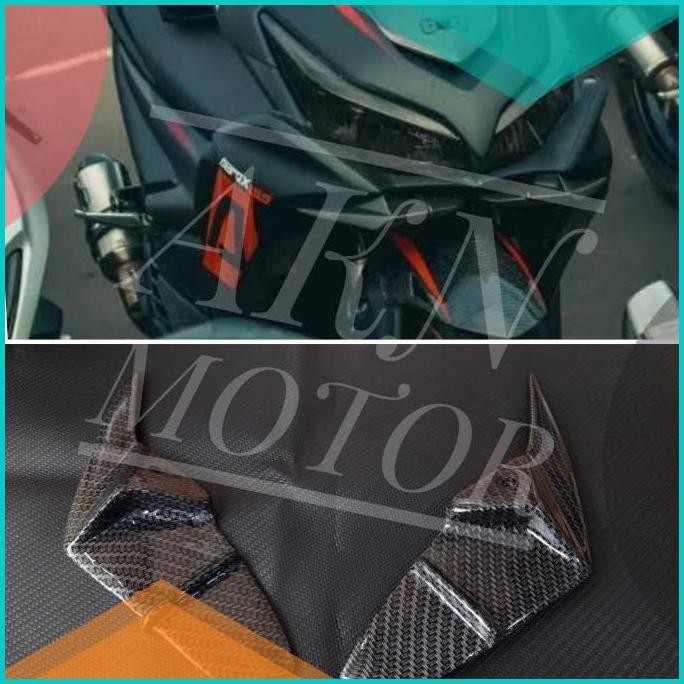 WINGLET CARBON YAMAHA AEROX 155 NEW 2021 140BZ4 last stok