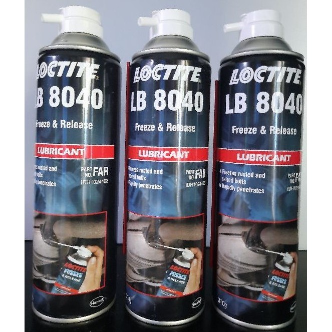 Barang Ready Loctite freeze releaseLB 8040,locteti cairan pelepas mur baut ulir