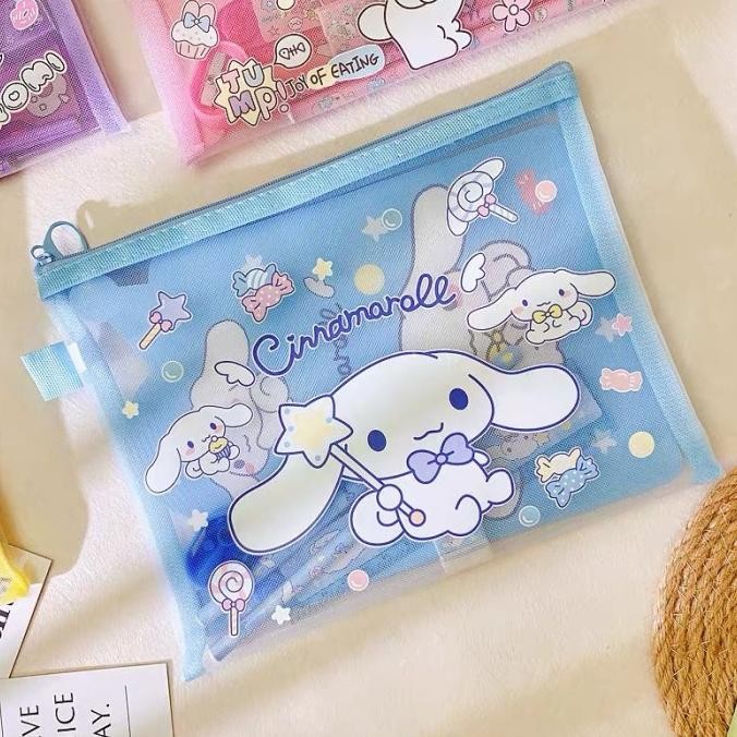 

gr-8 Set Alat Tulis Sekolah SANRIO Cinnamoroll Kuromi Mymelody Pompurin Termurah
