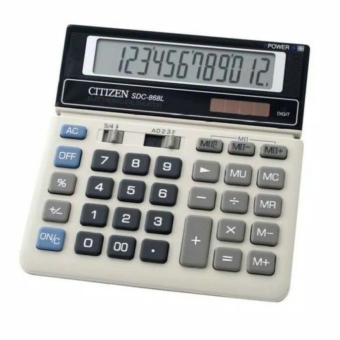 

FE24 Kalkulator CITIZEN SDC-868L Terlaris