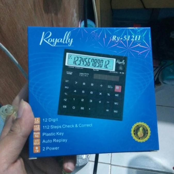 

Aw89 Kalkulator 12 Digit MONTANA MTC-512 / Calculator Check and Correct ORI Sale