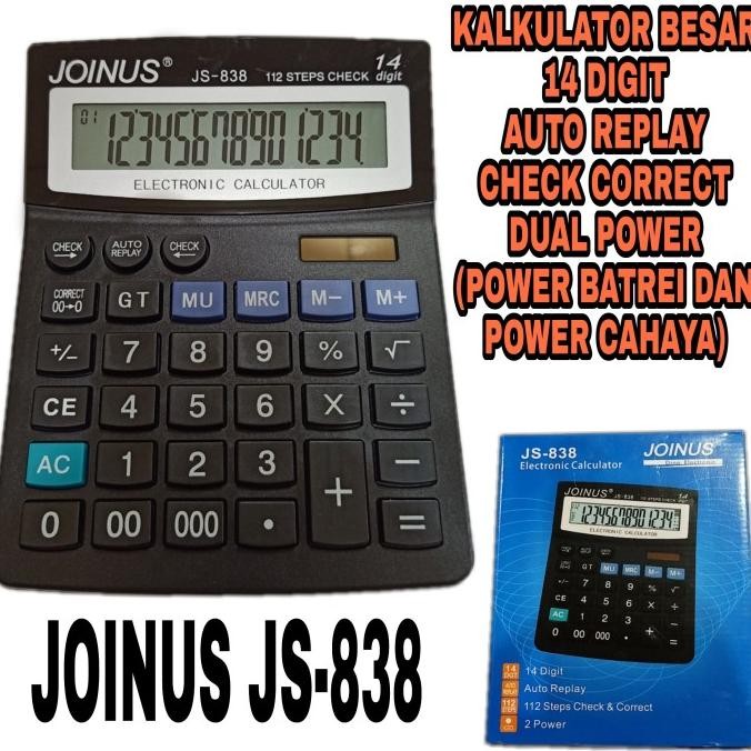 

gq-68 KALKULATOR JS-838 JOINUS Original