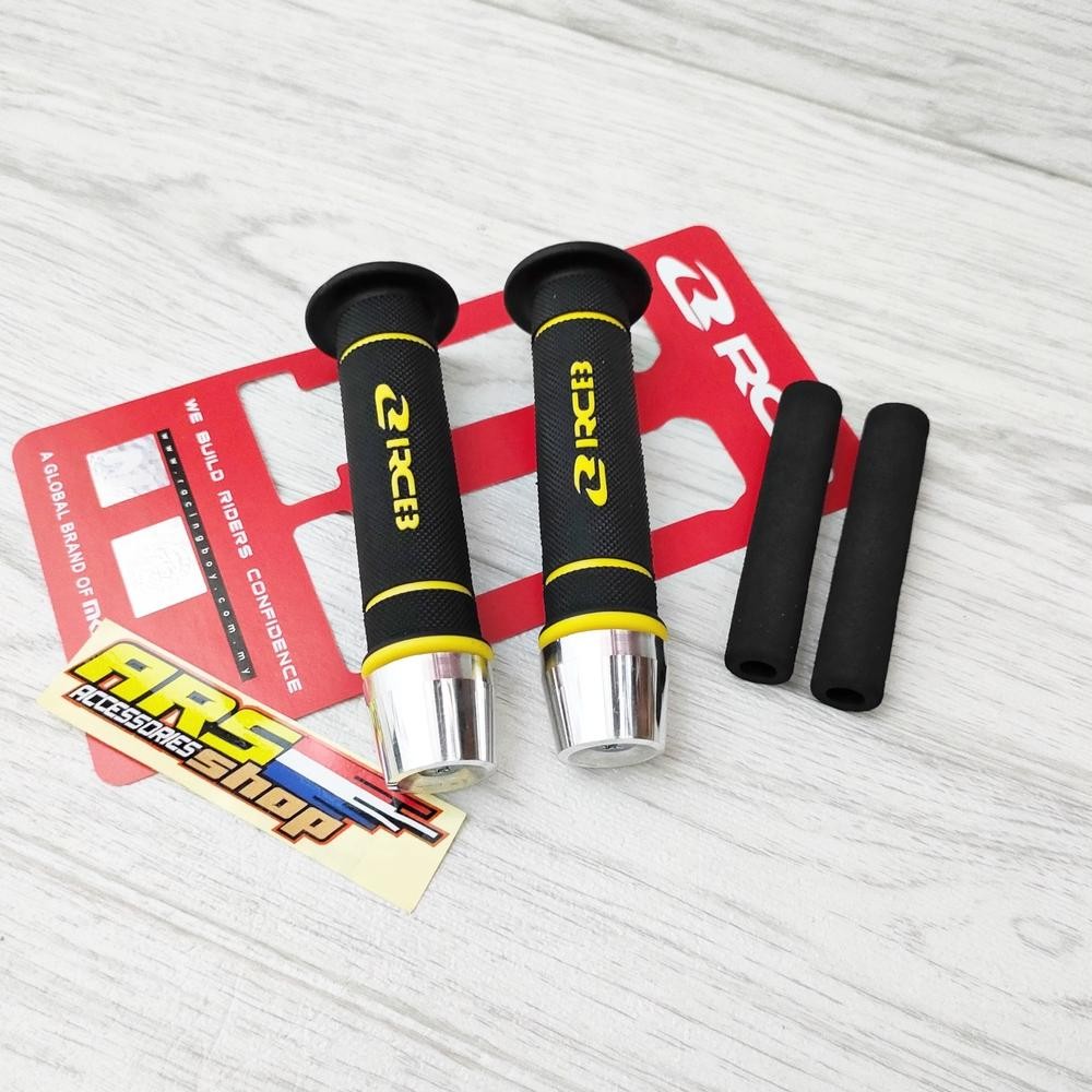 Big Sale Paketan Handgrip Sarung Gas Rcb Racing Boy Original + Busa Handle Rem + Jalu Stang Chrome M