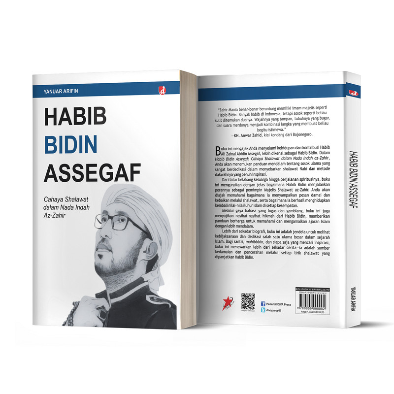 Buku Habib Bidin Assegaf (Cahaya Shalawat dalam Nada Indah Az-Zahir) - Yanuar Arifin - DIVA Press