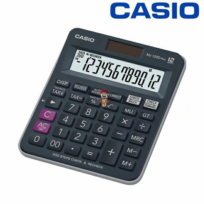 

SD83 Kalkulator Casio MJ-120D Plus Termurah