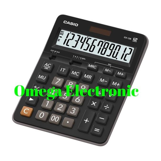 

dh-68 Casio GX-12B - Calculator Desktop Kalkulator Meja Kantor Office GX 12B Sale