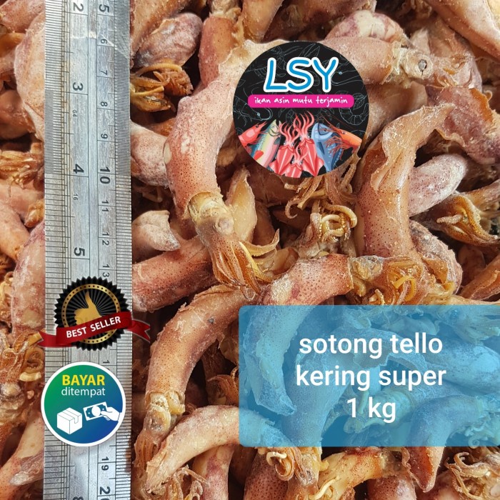 

Cumi Rebus Telur / Sotong Kering Super 1 Kg Bestseller Daging