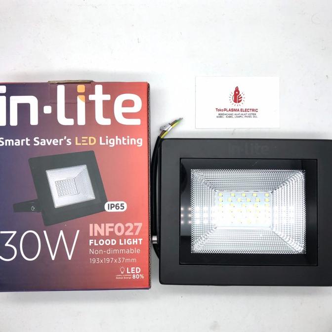 Lampu Sorot Led Inlite In-Lite 30W 30 W 30Watt 30 Watt