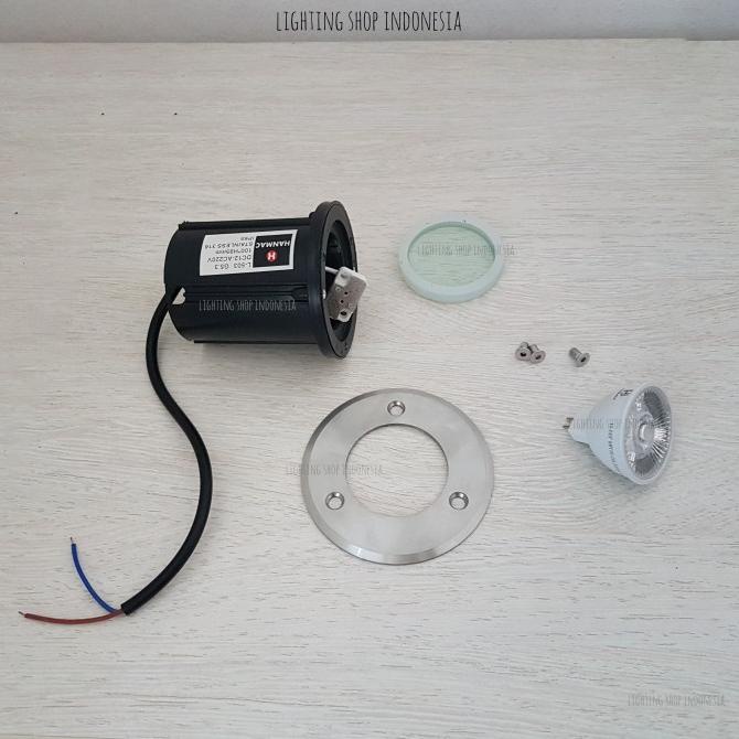 Lampu Lantai Led Tanam Sorot Focus 12 Derajat Taman Outdoor Waterproof
