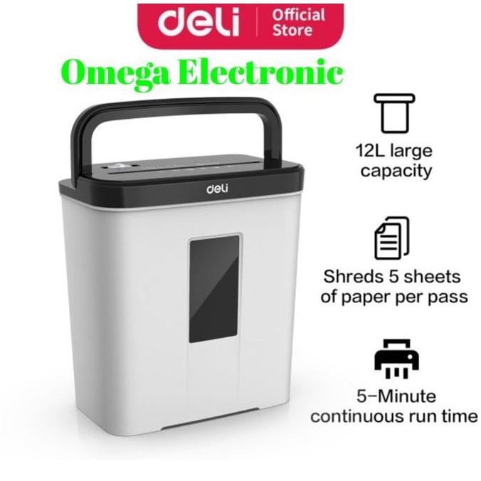 

Deli E9939 Paper Shredder Mesin Penghancur Kertas Berkas E 9939