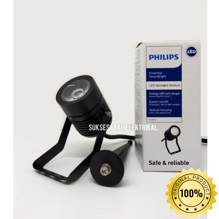Bestseller Lampu Sorot Taman Outdoor 3 Watt Philips