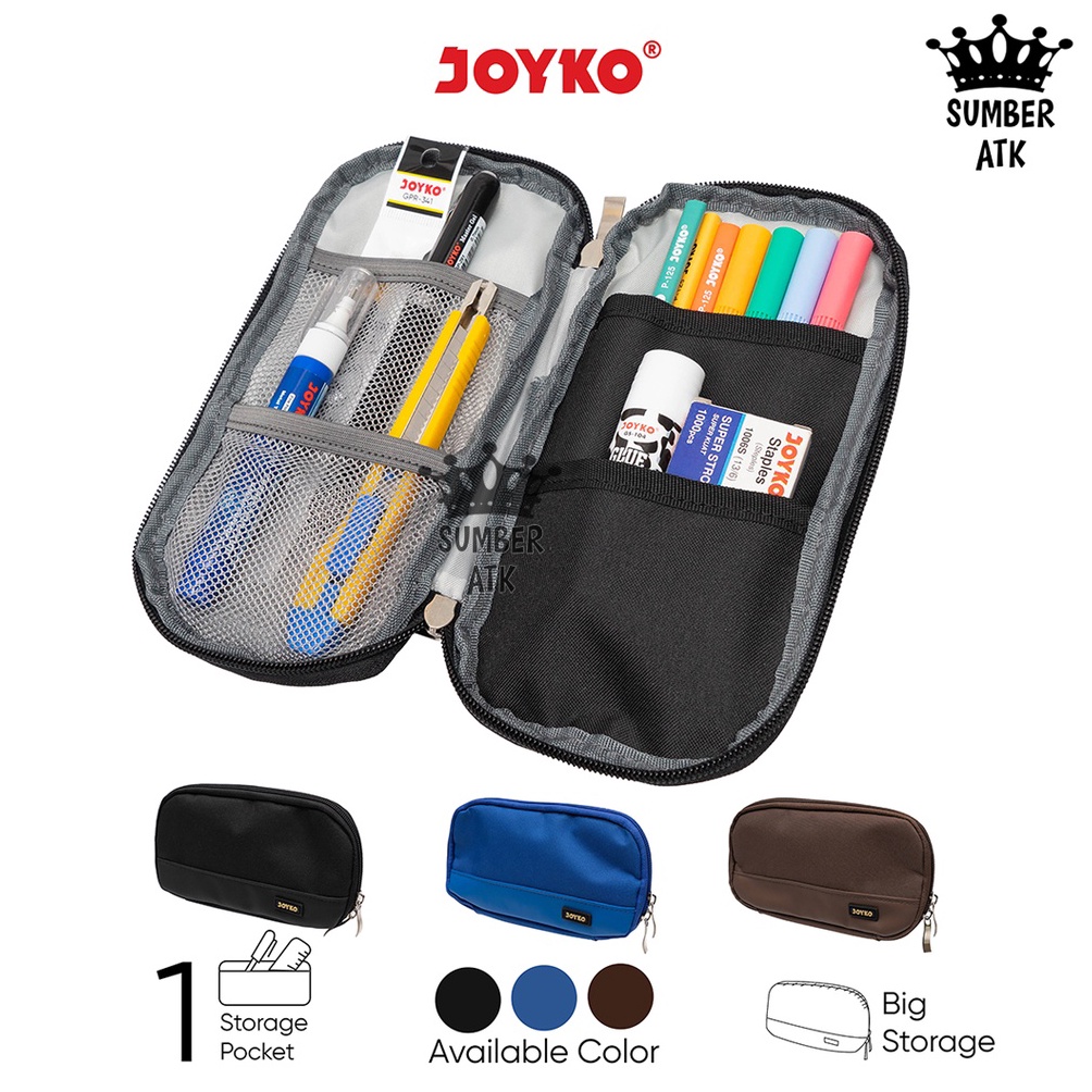 

Kemasan Baru.. Kotak Tempat Pensil Pencil Case Joyko PC-5010 35