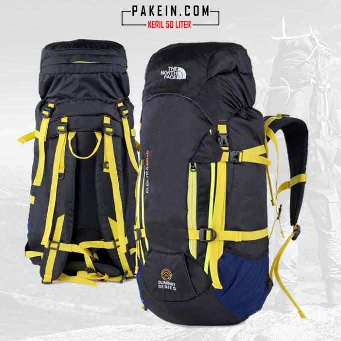 Tas Gunung 50 Liter Tas Ransel Carrier 50L Backpack Hiking 50Liter