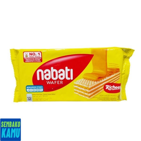 

Nabati Richeese Wafer Krim Keju 127 gr