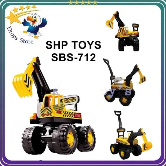 Sale Sale Mainan Mobil Truck Ride On Eskavator Beko Shp Sbs-712 Termurah Termurah
